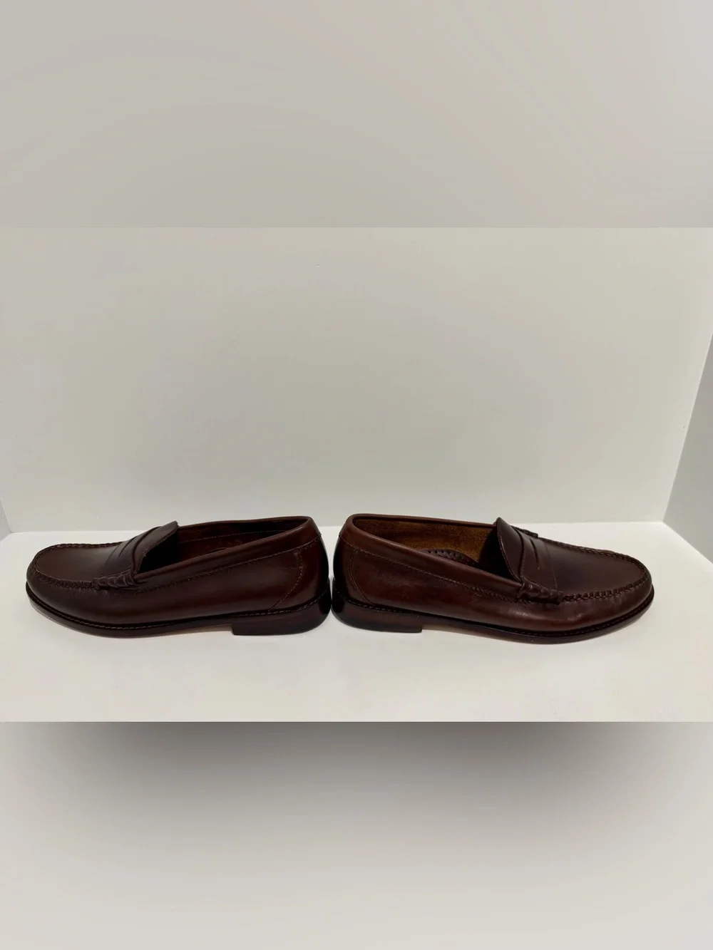 NEW J. Crew Camden Loafers with leather insoles Whiskey BJ009 size 9 $258